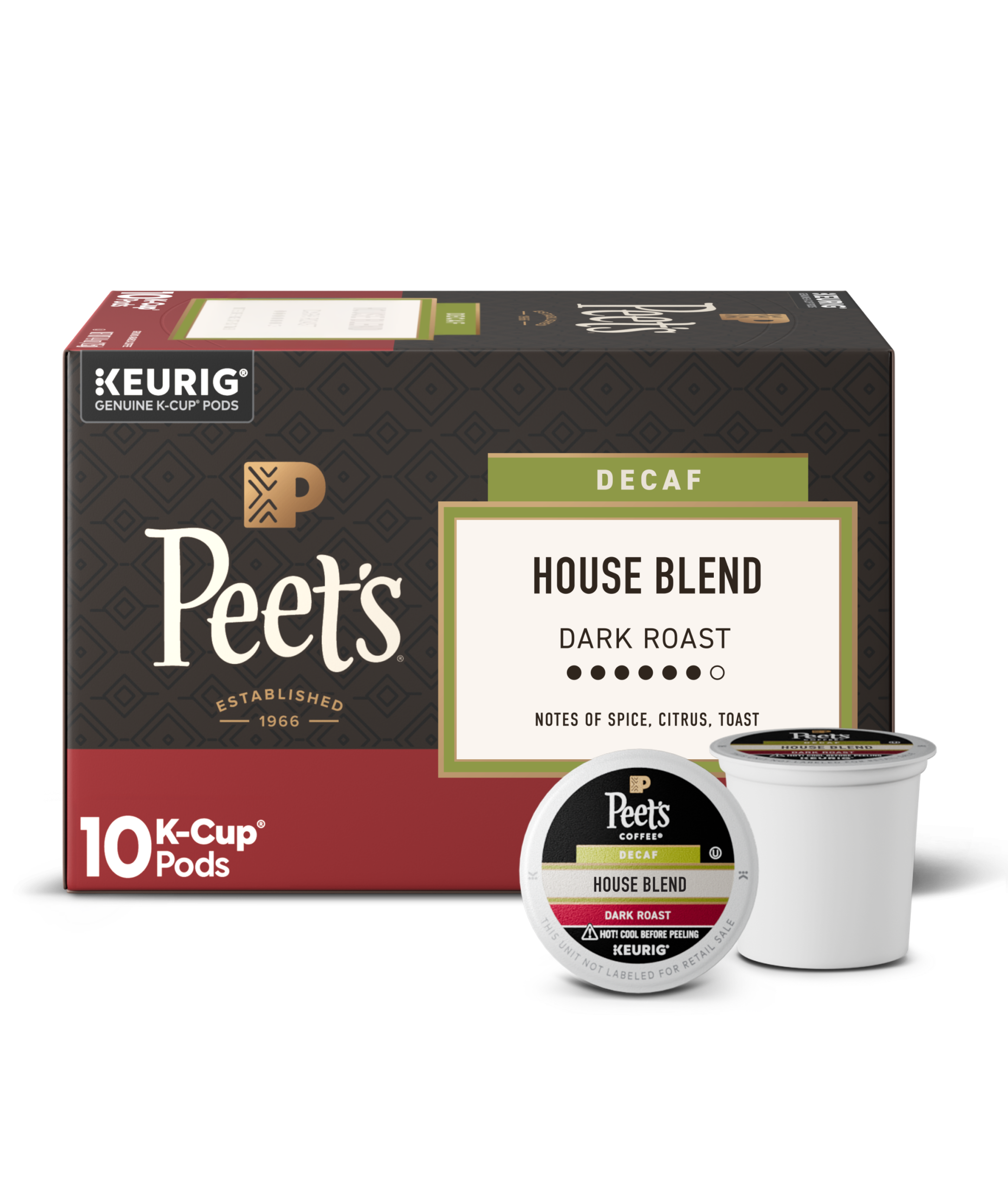 Decaf House Blend K-Cup Pods